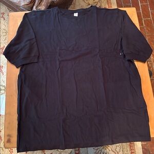 Amazon Essentials women’s size 6XL Black Short Sleeve Sweatshirt Pockets New